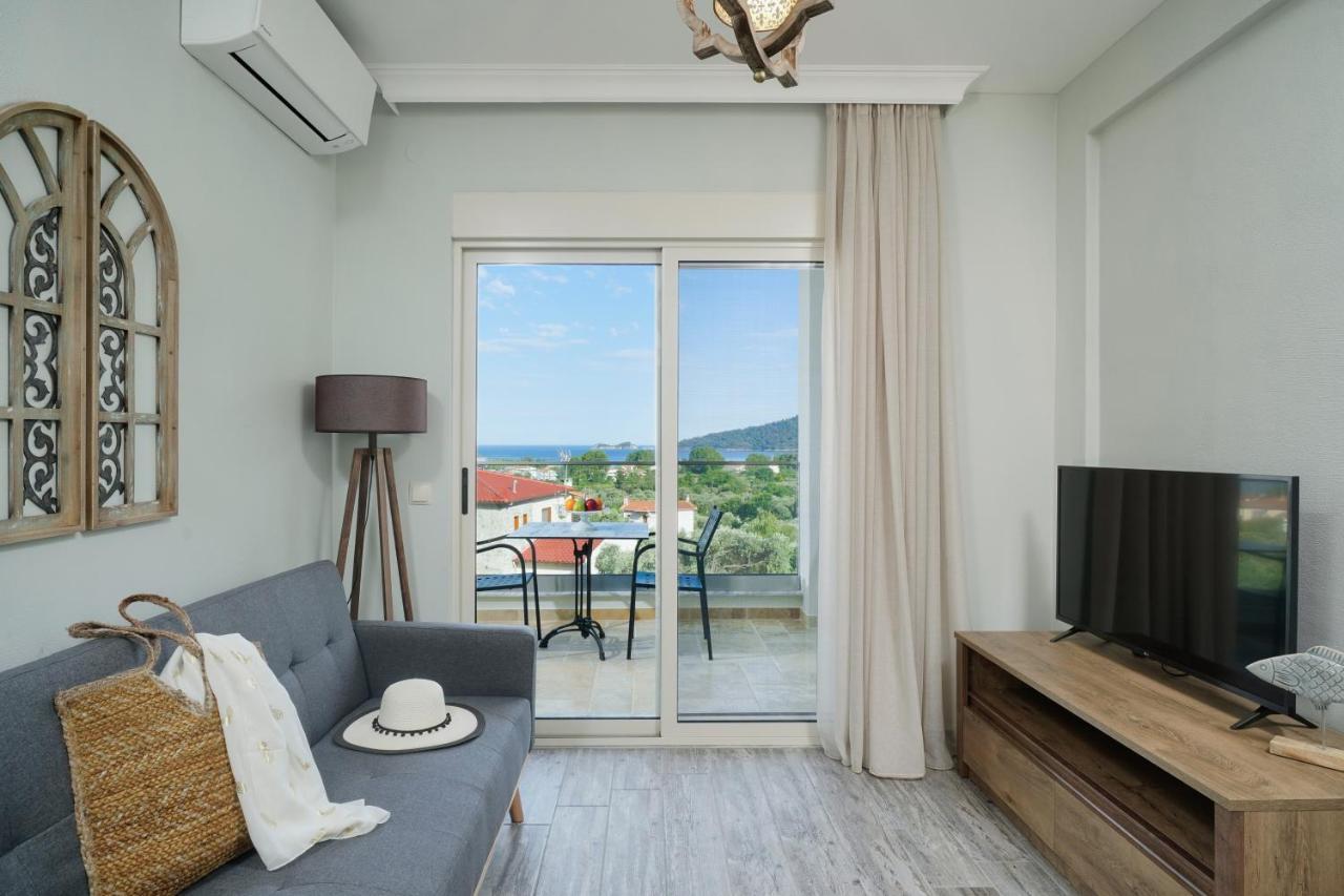 Mon Avis Boutique Hotel Chrysi Ammoudia Luaran gambar