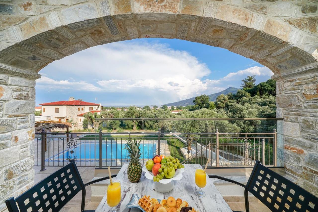 Mon Avis Boutique Hotel Chrysi Ammoudia Luaran gambar
