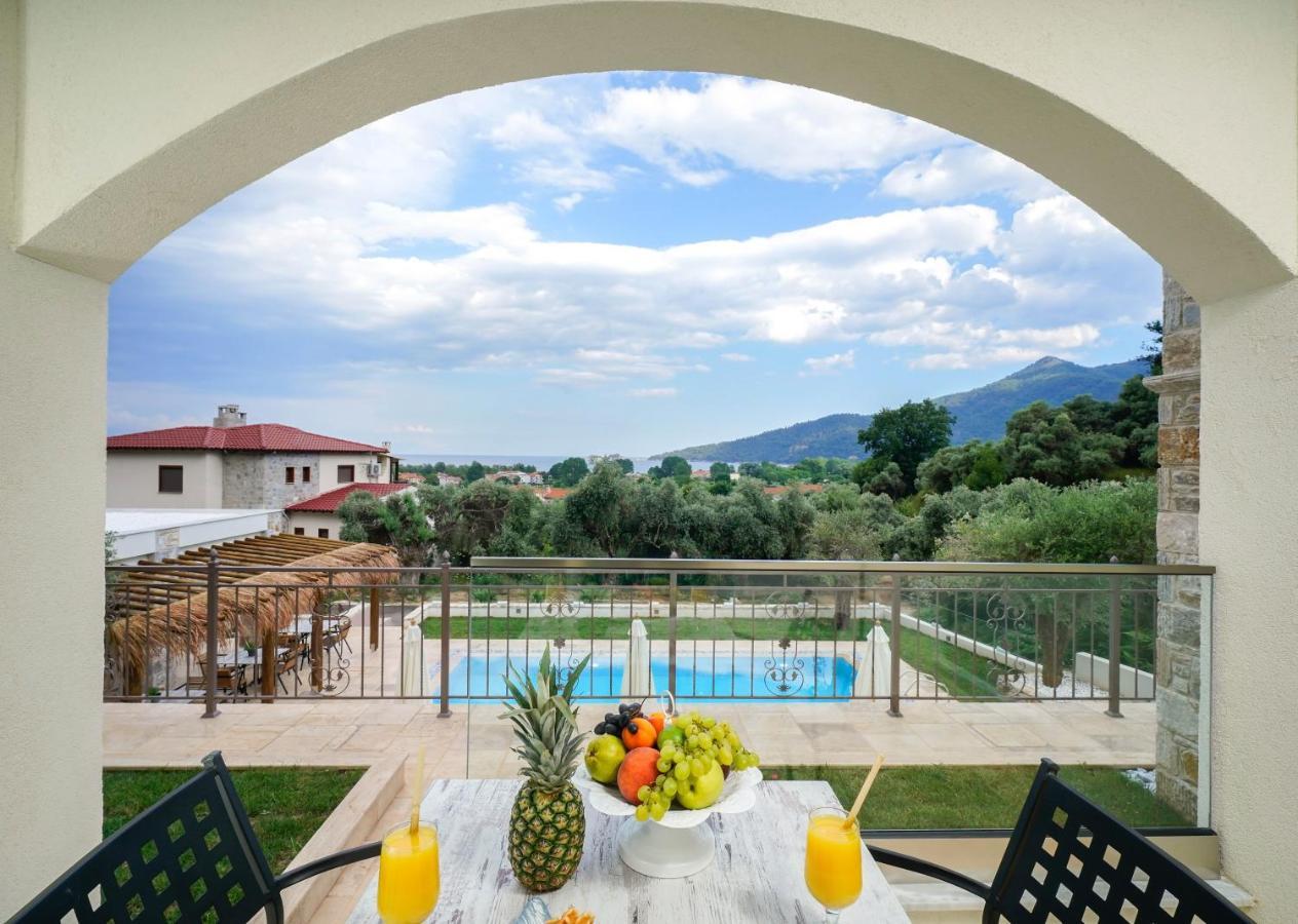 Mon Avis Boutique Hotel Chrysi Ammoudia Luaran gambar
